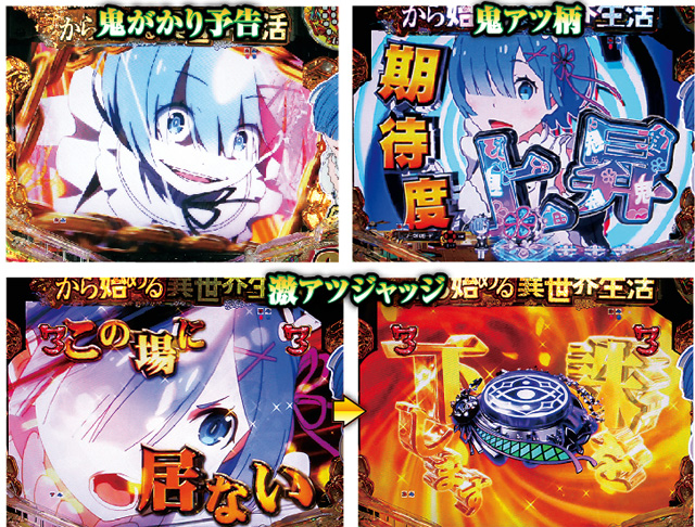 人気絶頂マシン『P Re:ゼロ鬼がかり』の激アツ演出を総ざらい!!｜業界