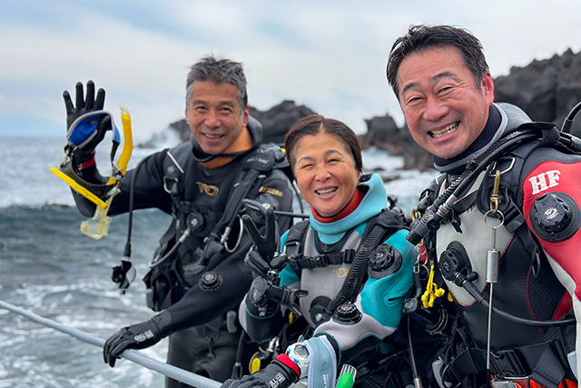 プラチナ リフレッシュ講習 - パパラギダイビングスクールでダイビング