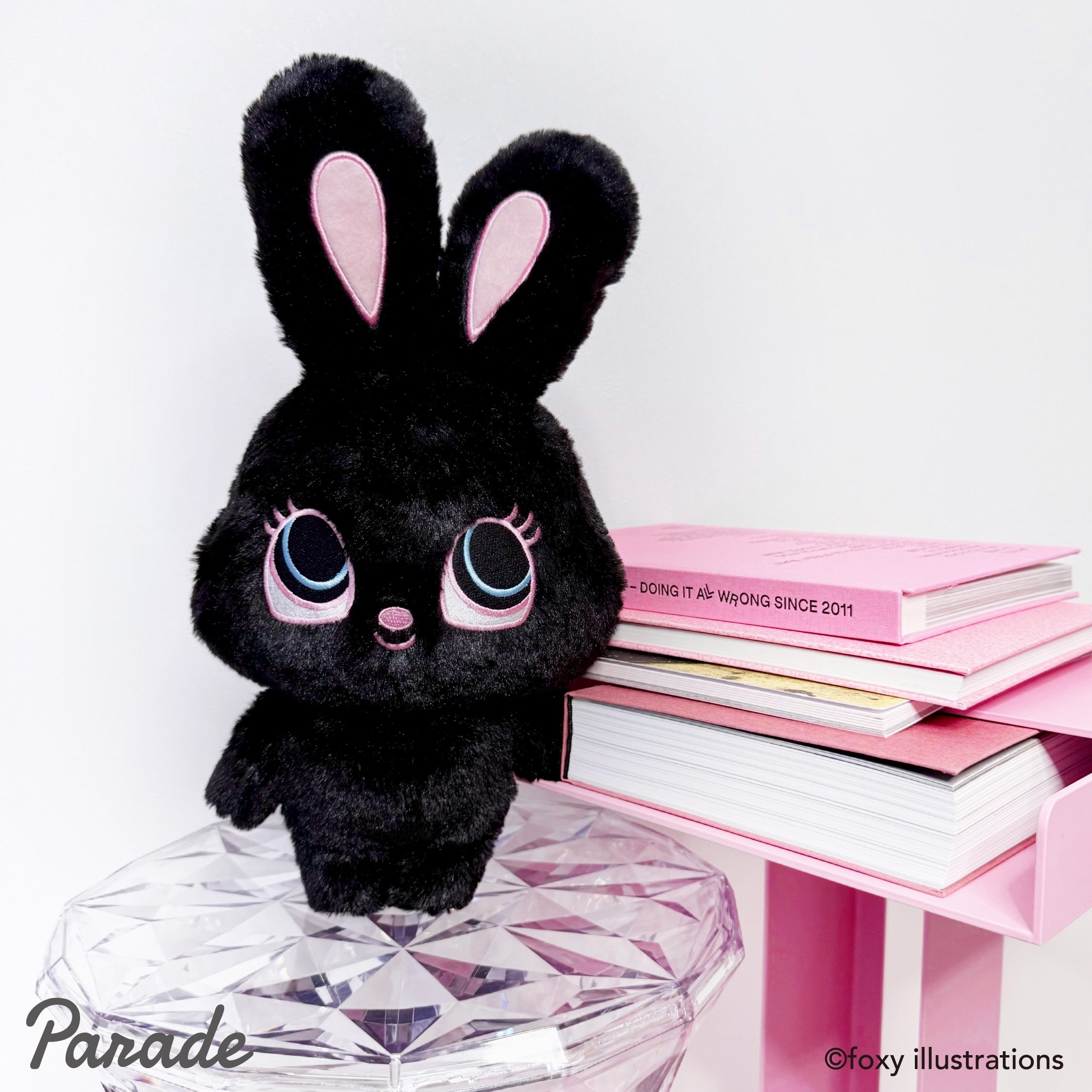 foxy illustrations BUNNY BIGぬいぐるみ | 商品紹介 | 株式会社