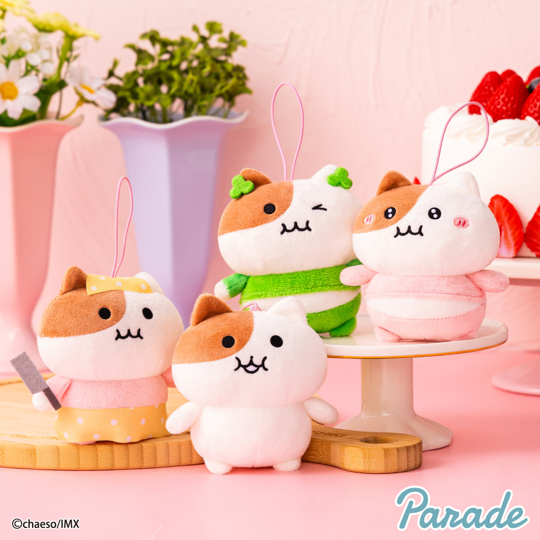 もちにゃみ マスコット | 商品紹介 | 株式会社パレード プライズ