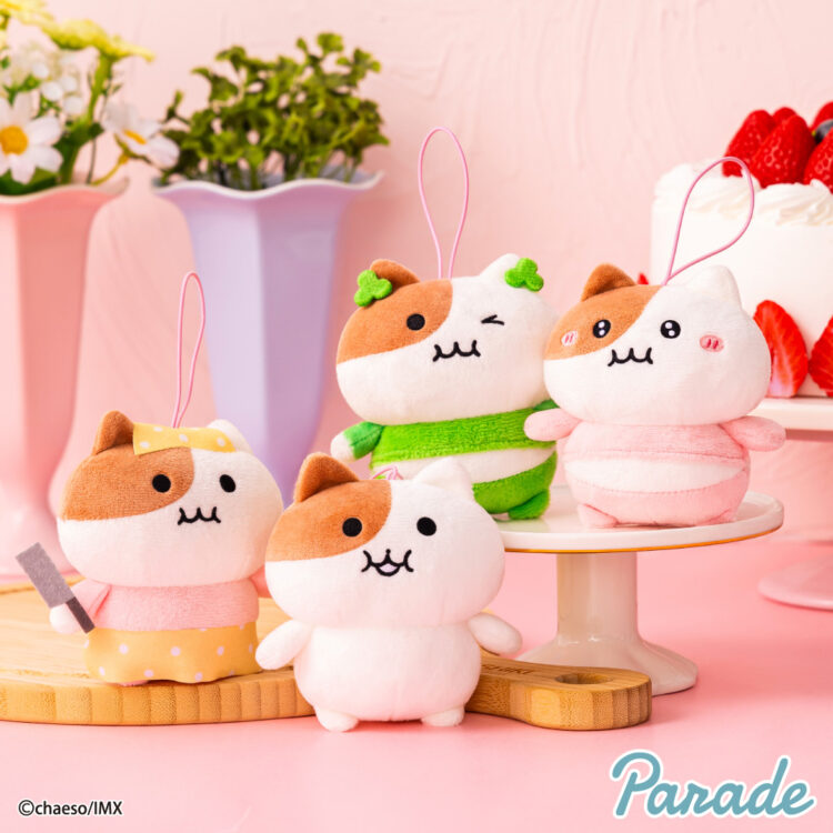 もちにゃみ マスコット | 商品紹介 | 株式会社パレード プライズ