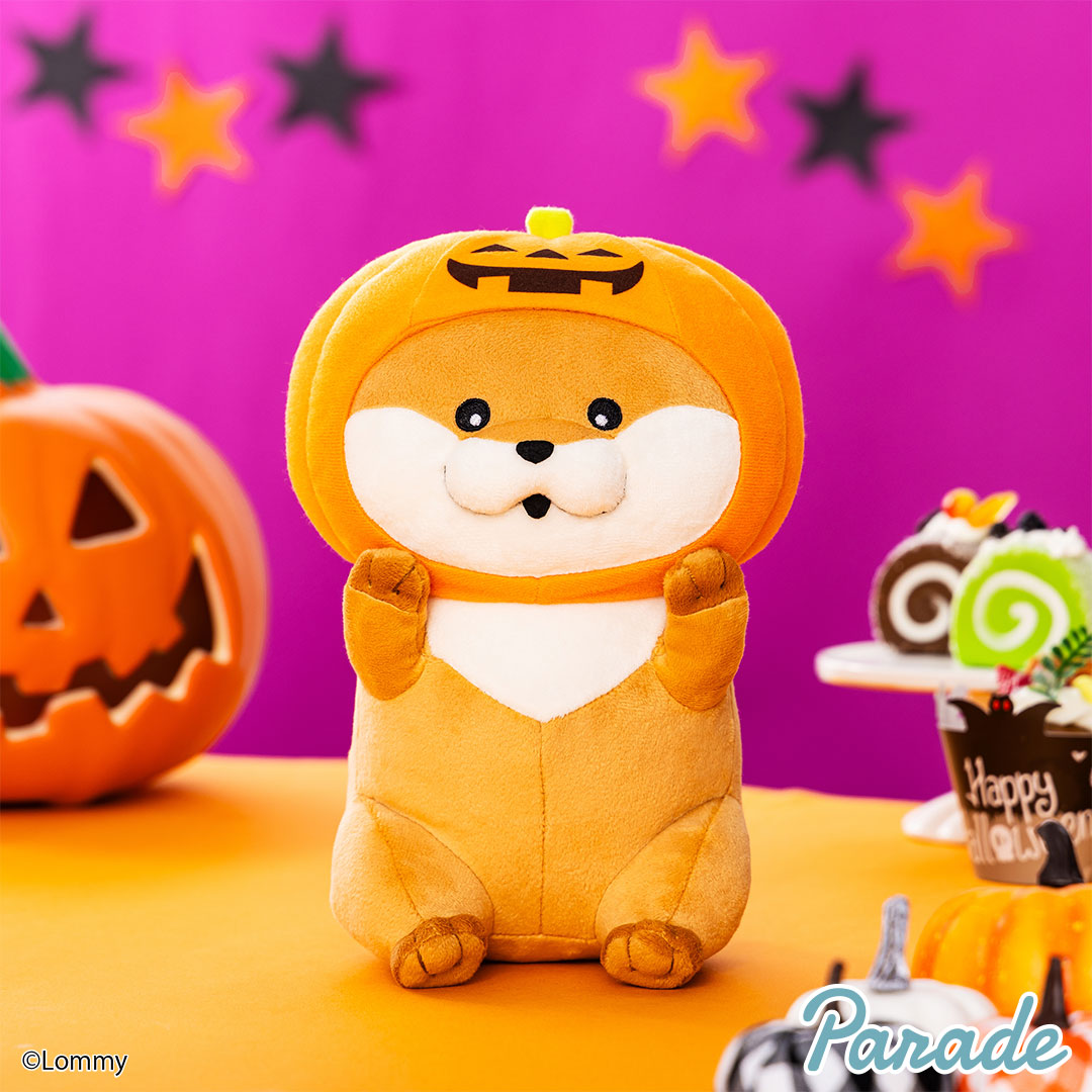 可愛い噓のカワウソ ハロウィンだぬ！BIGぬいぐるみ | 商品紹介 | 株式