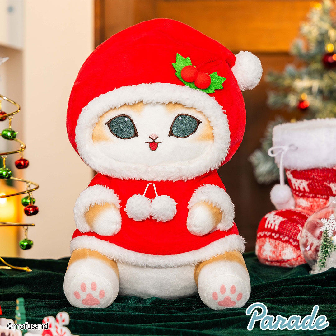 mofusand クリスマスにゃんBIGぬいぐるみ | 商品紹介 | 株式会社