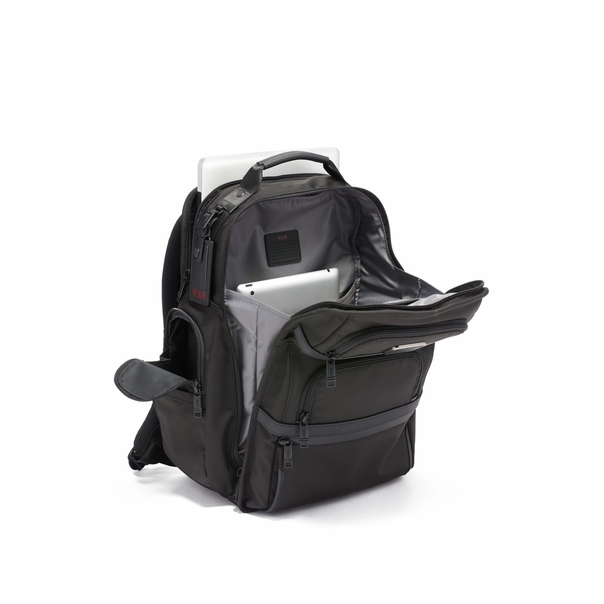 Tumi Alpha 3 Brief Pack Black - Paradise Baggage