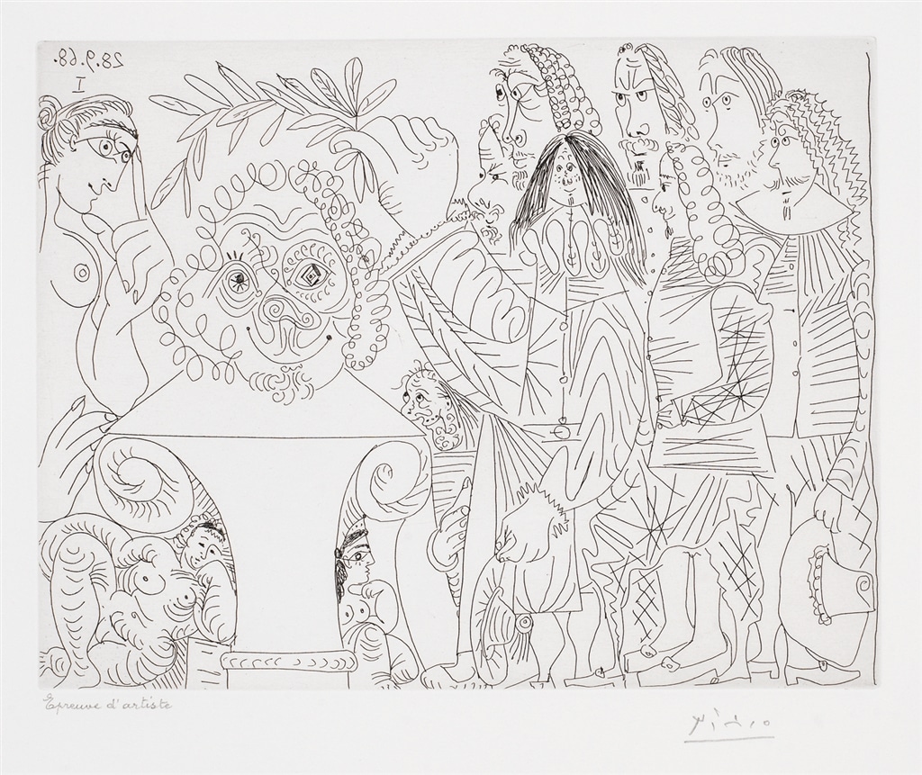 Picasso's 347 Series etchings - Park West Gallery