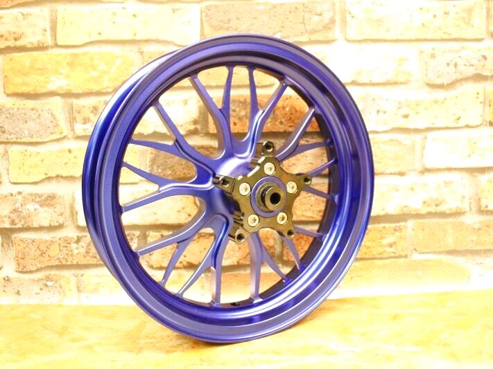 3,000Pバック！MOS鍛造ホイール GX-10 前後セット 艶消しゴールド [1