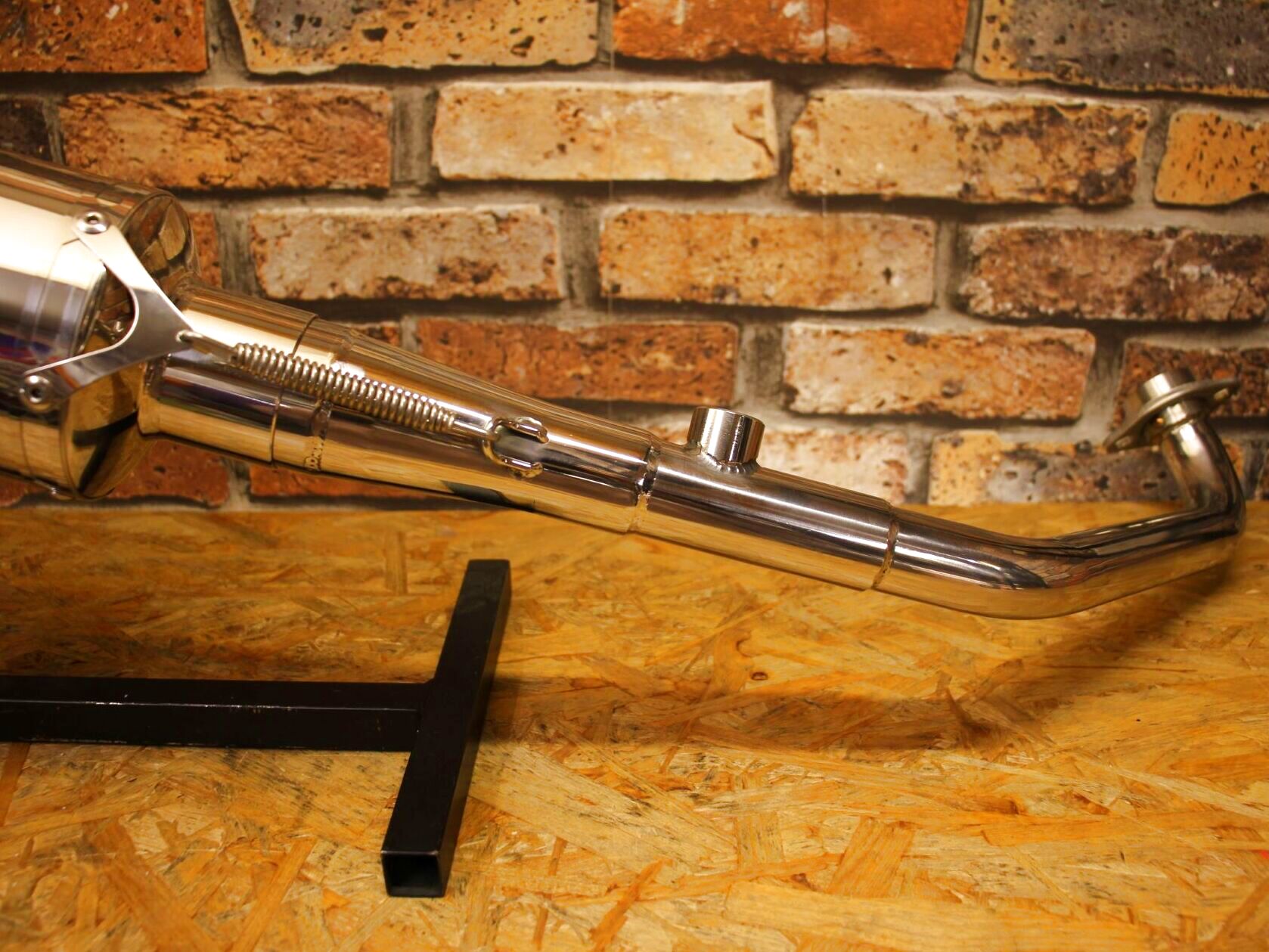 TRHC フルストレートレーシングマフラー [シグナスX]（小排気量用/大