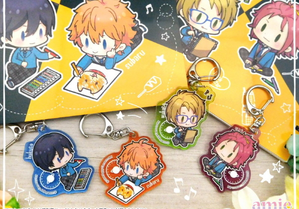 あんスタ！』かわいいお絵描きイラストのアクキーが発売！ 第1弾から第