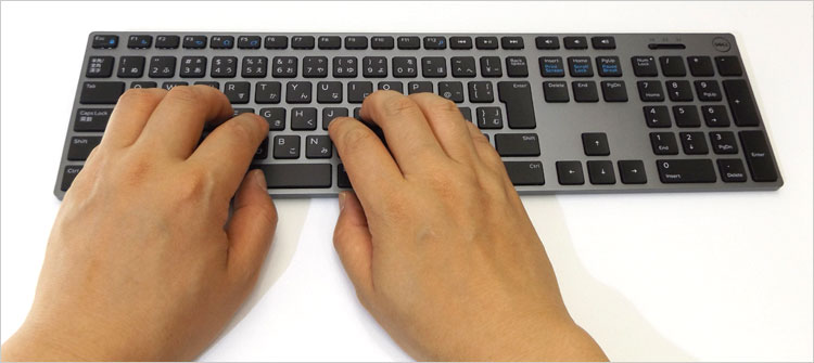 KM717 レビュー ～ DELL Premierワイヤレスキーボード&マウス