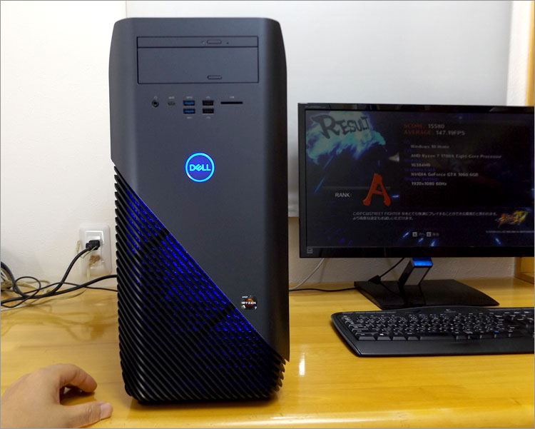 DELL Inspironゲーミング デスクトップ（5675）レビュー！パソ兄さん