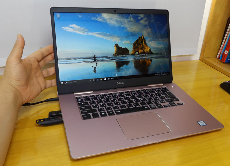 DELL Inspiron 15（7570）レビュー Core i7-8550U、GeForce 940MXを搭載