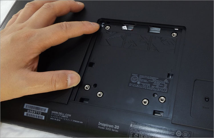 Inspiron 3052の内部構造（分解チェック）～SSD換装レポート