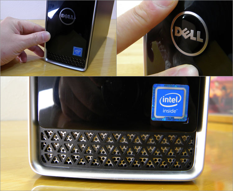 Inspironスモールデスクトップ（3252）のデザインと内部構造