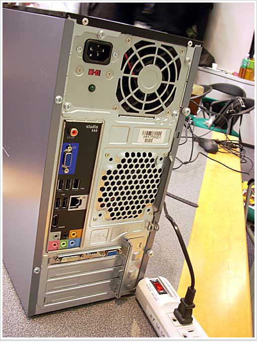 パソ兄さん/デルStudio Desktopレビュー