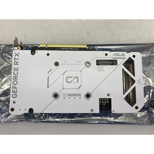 ASUS 〔中古〕DUAL-RTX4060TI-O8G-WHITE（中古1ヶ月保証） | パソコン