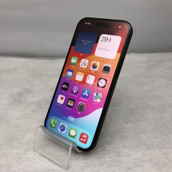 APPLE 〔中古〕iPhone15 128GB ブラック MTMH3J/A SIMフリー版（中古