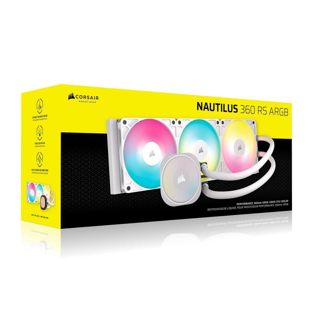 Corsair NAUTILUS 360 RS ARGB White | パソコン工房【公式通販】