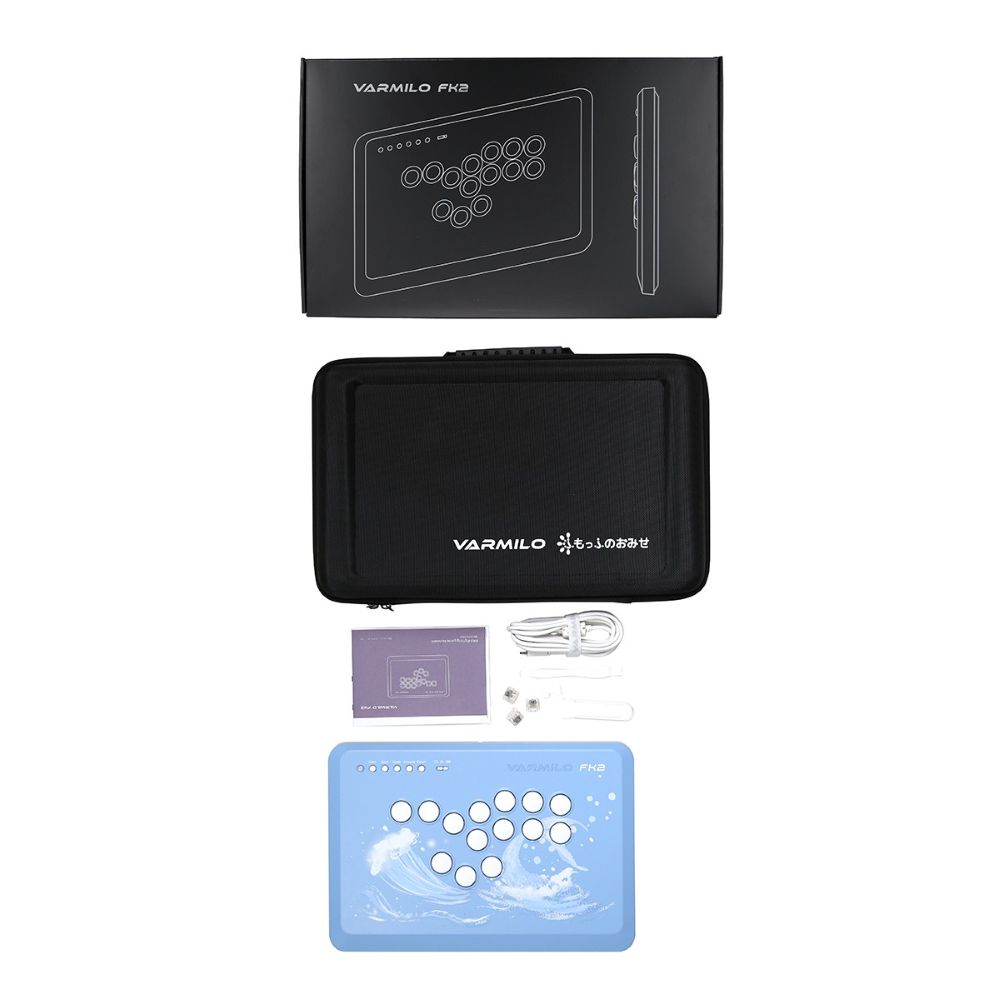 VARMILO FK2 Sea Melody Leverless Arcade Controller for Fighting