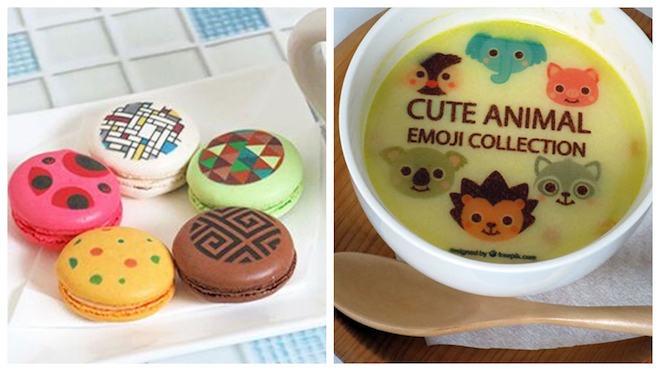 MAKE.JET、可食インクで直接印刷できるフードプリンタ発売｜印刷