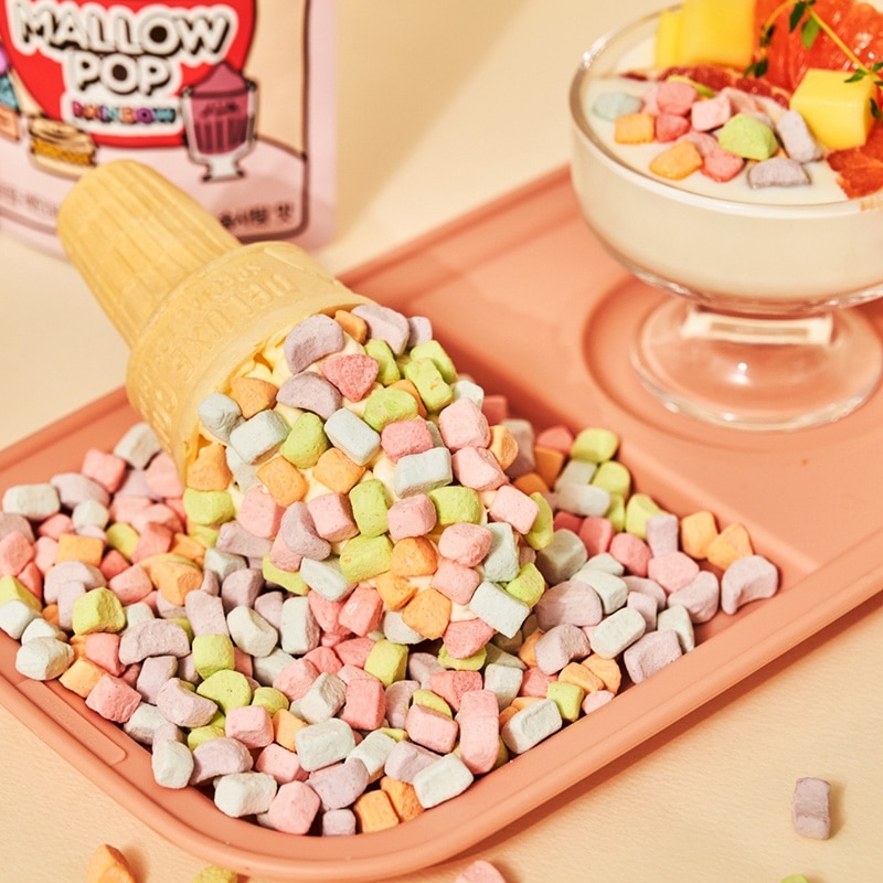 MALLOW POP マロウポップ レインボー 乾燥マシュマロ 22g