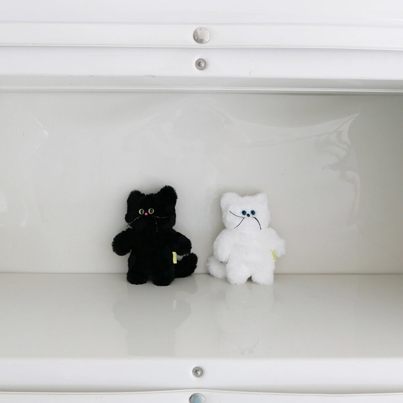 COSYMOSY コジモジ カスタムキャットキーリング(ホワイト): 通常