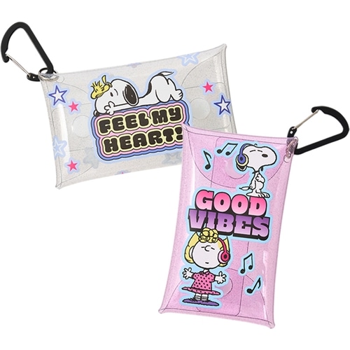 スヌーピー PEANUTS クリアマルチケース(クリア): 通常| プラザ