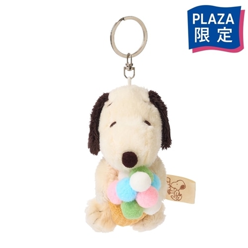 数量限定］PEANUTS× PLAZA スヌーピー クラウン ぬいぐるみ スヌーピー