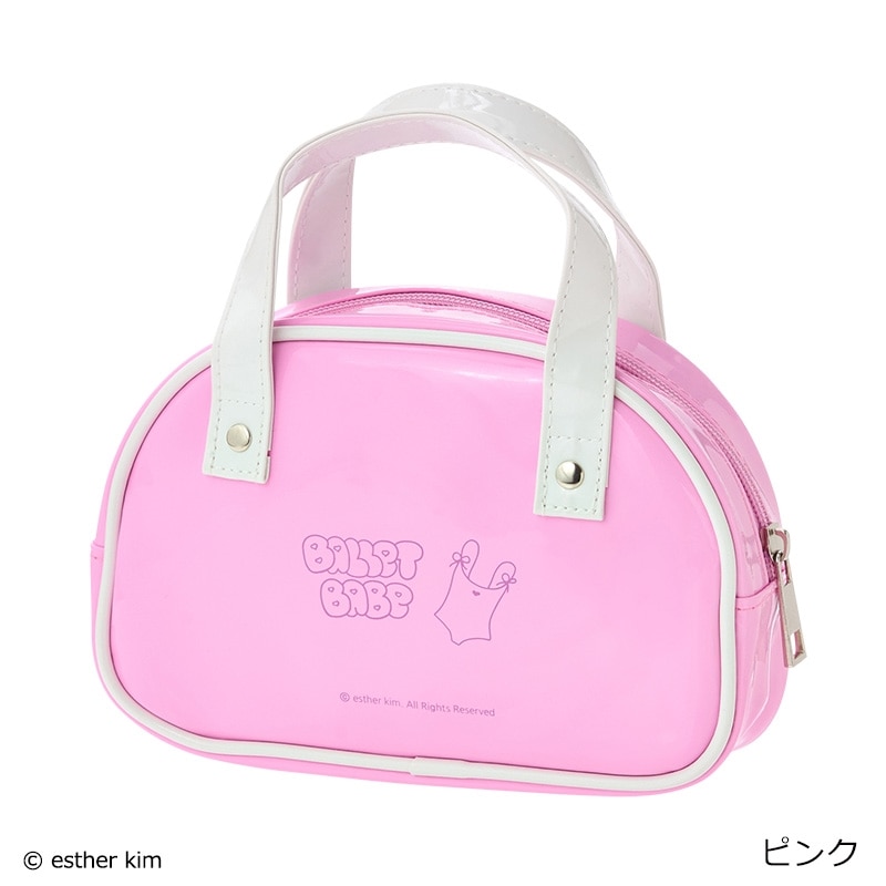Esther Bunny エスターバニー エナメルバッグ風ペンポーチ(ピンク