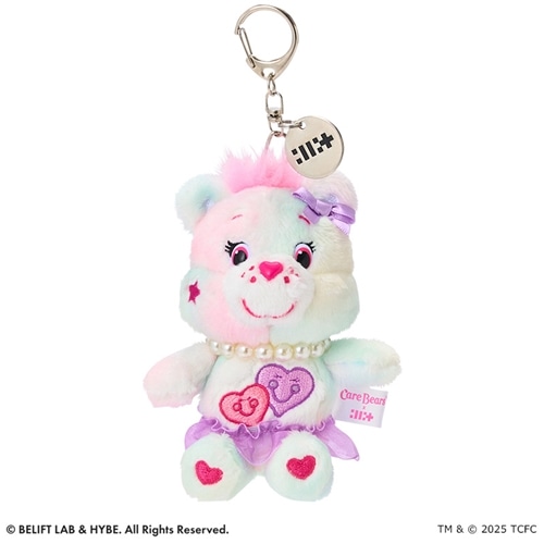 Care Bears ケアベア × ILLIT ソフトキーチェーン(トゥルーハートベア