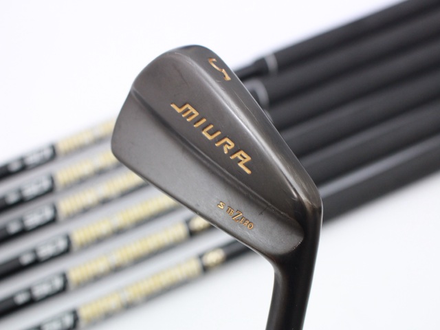 TB-ZERO Type-S ブラック 三浦技研(MIURA GIKEN) アイアンセット(IRON