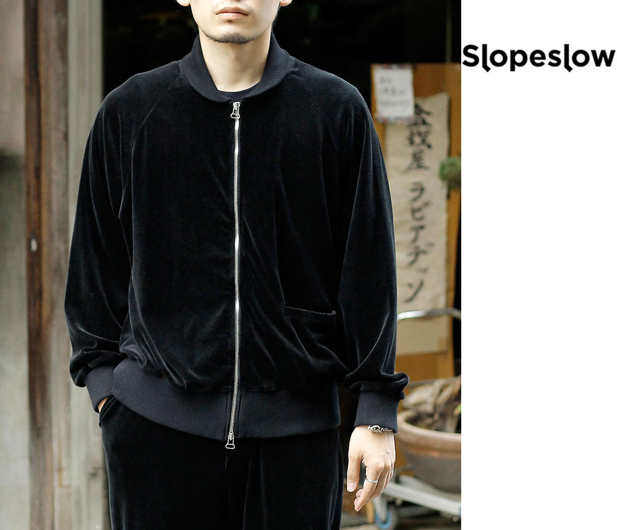 40% ポイント還元!! スロープスロー Slopeslow コットン シルク ベロア