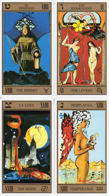 タロット・ユニバーサル・ダリ』（ダリタロット）スペイン語解説