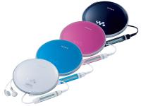 ソニー、高級モデルからエントリーまでポータブルCDプレーヤーの新製品