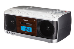東芝エルイー、SDカード/USBメモリーに録音できるCDラジカセ。ハイポジ