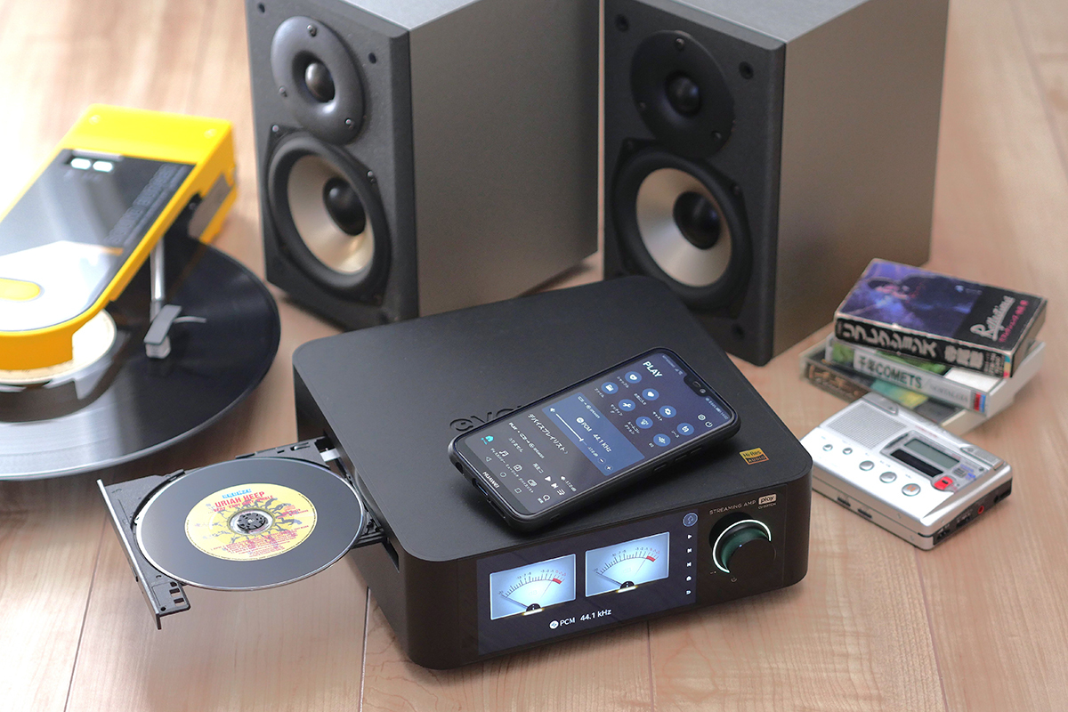 CDを聴こう！レコードもサブスクも聴こう！Eversoloの最新機「PLAY CD