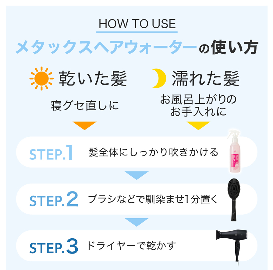 YUKOデイリーケア メタックスヘアウォーター | ファイテン公式通販