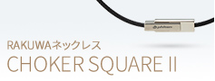 RAKUWAネックレス CHOKER SQUARE II（チョーカースクエアII