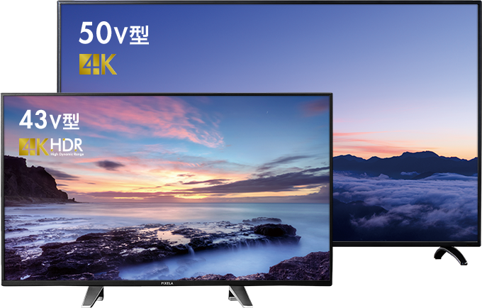 tgページ 美品 PIXELA 43インチ 4K PIX-43MX100 Amazon.co.jp