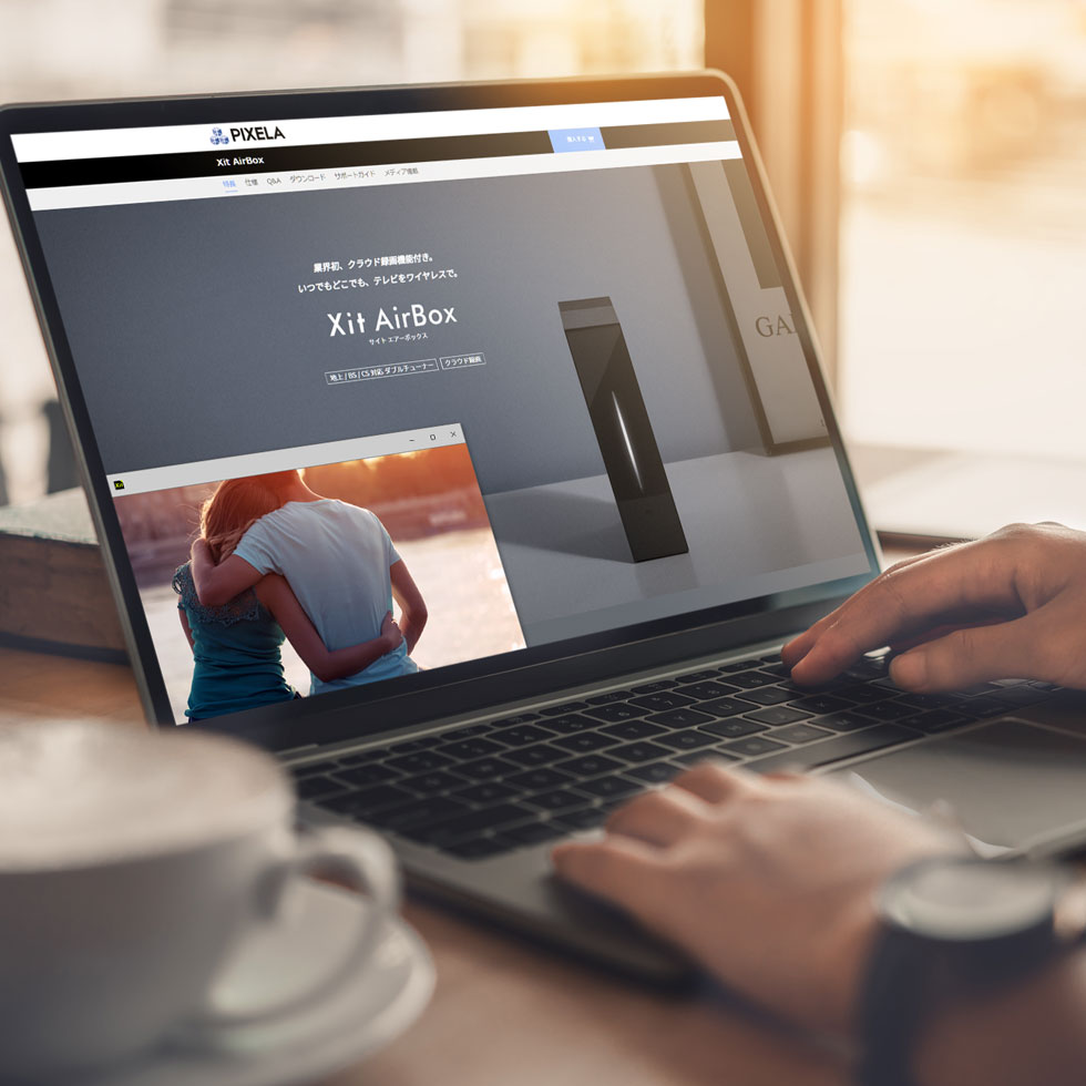 Xit Square(XIT-SQR100) - Windowsで気軽に「テレビ・録画」を楽しむ