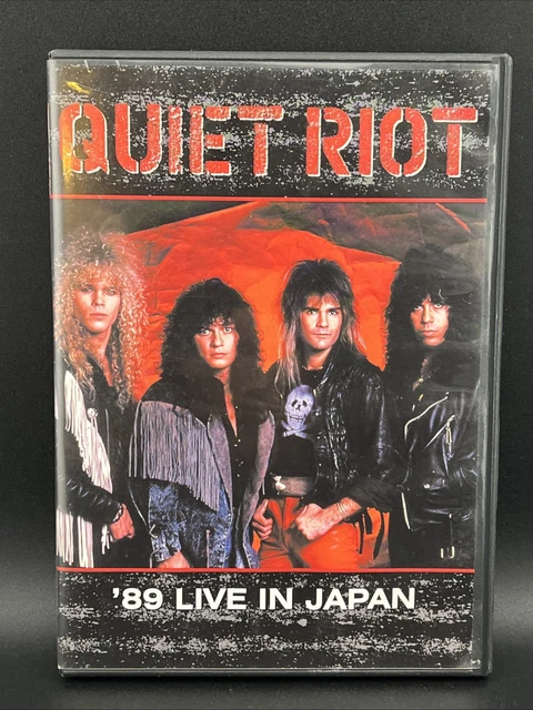 QUIET RIOT '89 Live In Japan DVD $49.99 - PicClick