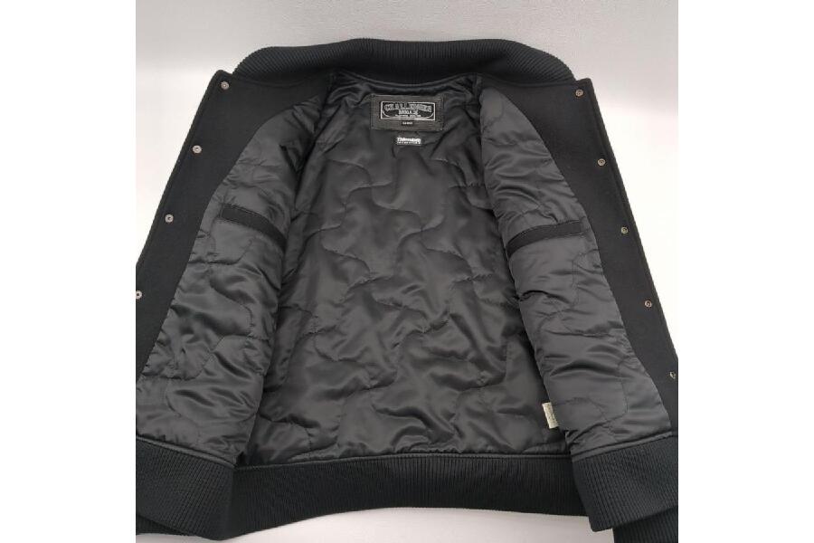 チャレンジャー スタジャン SIZE L ブラック レザー袖 CLG-JK 012-005