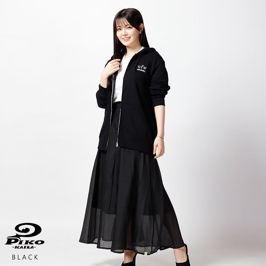 園田あいか×PIKO KAILAコラボZIPパーカー