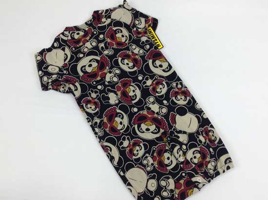 ヒステリックミニ（HYSTERIC MINI） パンダミニちゃん総柄2wayオール