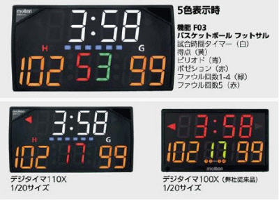 モルテン》デジタイマ110X - スポーツ用品激安通販【スポーツ1直線!!】