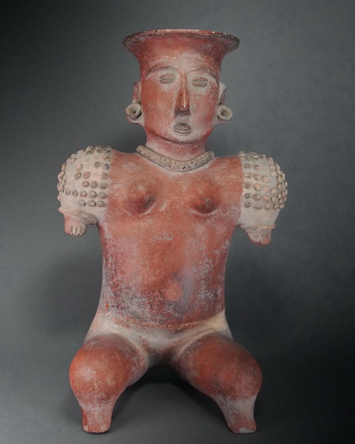 Mexico | Colima Seated Ceramic Sculpture of a Female | | David