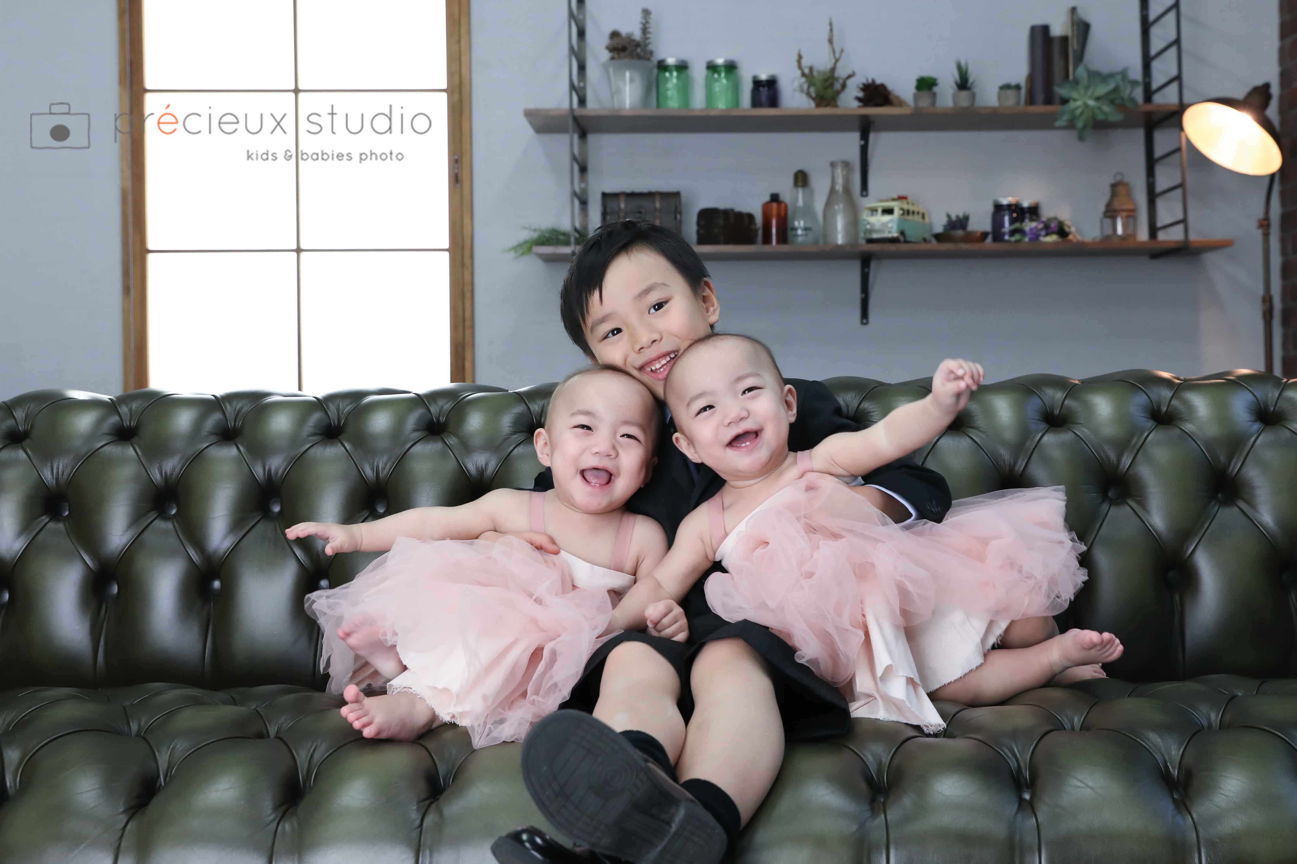 双子ちゃんとしっかり者のお兄ちゃん！ ｜店舗ブログ｜プレシュスタジオ