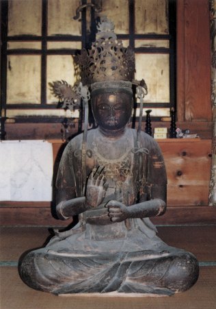 木造聖観世音菩薩坐像［もくぞうしょうかんぜおんぼさつざぞう］（和泉