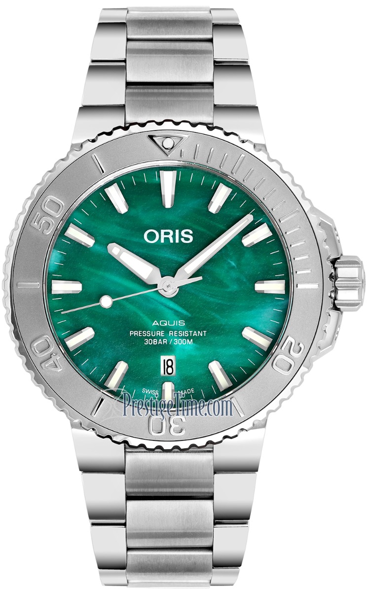 01 733 7730 4137-07 8 24 05PEB X Bracenet Oris Aquis Date 43.5mm