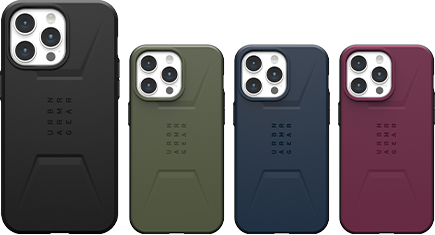 UAG iPhone 15 Pro Max用 MagSafe対応ケース CIVILIAN