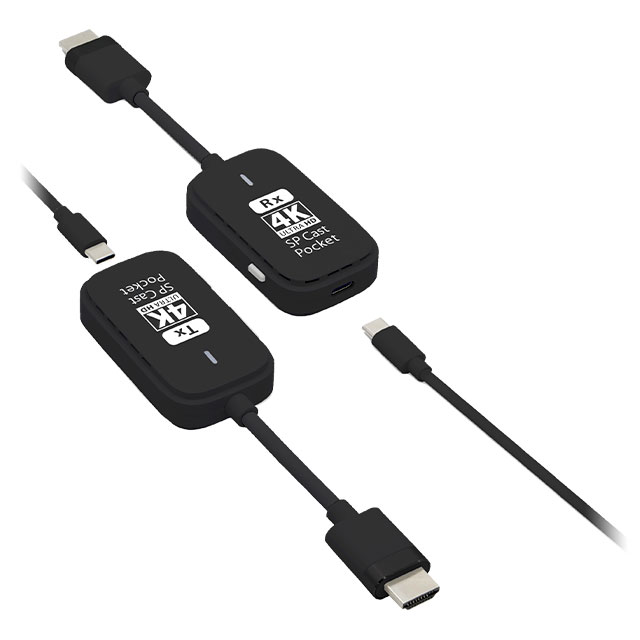 SP Cast Pocket 4K (ワイヤレスHDMI to HDMI) | ワイヤレス